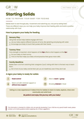 Starting Solids: How to Prepare Your Baby for Feeding